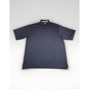 FOOTJOY PRODRY LISLE XL POLO SHIRT BURNINGTREE GOLF COUNTRY CLUB PERFORMANCE BLK